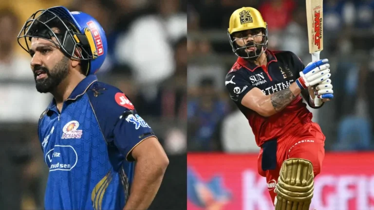 विराट कोहली और रोहित शर्मा MI vs RCB मैच के दौरान हुए चोटिल, मैदान छोड़कर जाना पड़ा बाहर